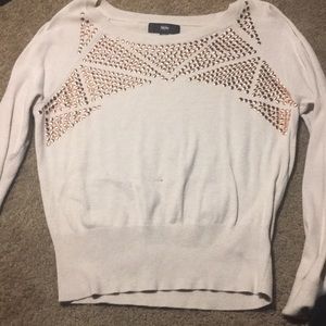 Cream sweater